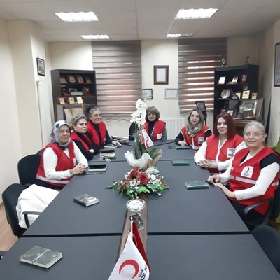 Türk Kızılay Kadın teşkilatımız yeni yönetim ile ilk toplantısını gerçekleştirdi.